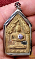 💖 Phra Khunpen de charme avec pierres et takrut – Luang Phor Jued, Wat Pho Setthi (Nakhon Pathom) La Magie du Bouddha.