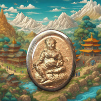 Kubera Phra Thanabodee Amulet - Wat Chamao (Nakhon Si Thammarat, 2005)