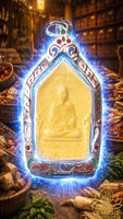 Amulette de Lersi Amnat à la chauve-souris protectrice et porte-bonheur La Magie du Bouddha.