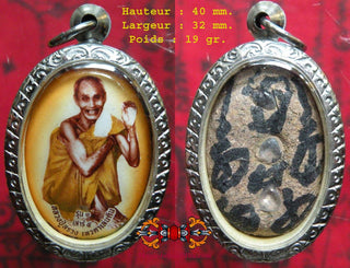 Médailles portraits Roop Lor du Très Vénérable LP Suwang. La Magie du Bouddha.