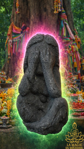 Rare et puissante amulette Mae Takian Pidta - Vénérable Lersi Masia La Magie du Bouddha.