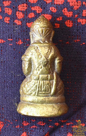 Amulette Hanuman en bronze patiné – Luang Phor Kuay (1972 – Wat Khositharam) La Magie du Bouddha.