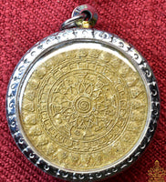 Amulette Œil Dharmachakra – Série limitée ésotérique (lotus, chakra, éveil) La Magie du Bouddha.