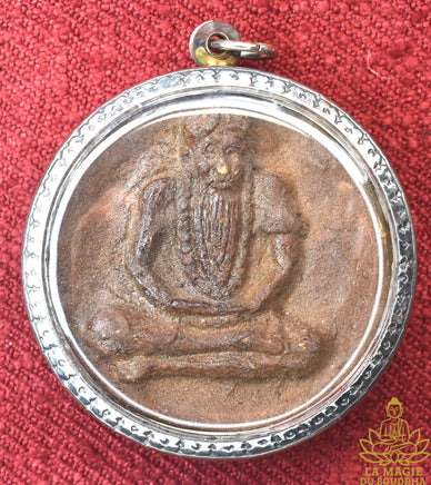 Grande amulette Lersi - Très Vénérable Luang Phor Kui du Wat Satakian La Magie du Bouddha.