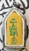 Amulette Ganesha debout – Pâte d'encens sacré – Wat Chedi (Nakhon Si Thammarat) La Magie du Bouddha.