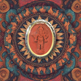 Amulette Phra Pikanet debout – Série limitée Samrit Samret Somphratana (Wat Phra Pathom Chedi, 2025) La Magie du Bouddha.