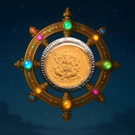 Amulette Ganesh Ruay Hai Khed – Vénérable Luang Phor Thawaro (Wat Buddha, Bang Rajan)
