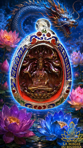 Amulette alchimique Jao Mae Guan Yin Puthasin - Wat Ratchasingkhon. La Magie du Bouddha.