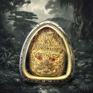 Amulette Sian Phaya Pali - Vénérable Luang Por Pinak (Wat Sanom Lao) La Magie du Bouddha.