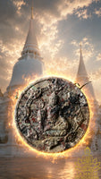 Amulette de Fortune Jatukham Rammathep en Billets de Banque Broyés - Wat Phra Mahathat
