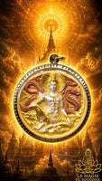 Precieuse amulette Jatukam Ramathep Khot Setthi Mi Kamrai - Wat Kanjanaram (2007)