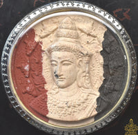 Amulette Jatukham Rammathep et Luang Phor Thuat tricolore – Wat Phra Mahathat (2008) La Magie du Bouddha.