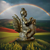 Amulette Khuman Thong Khi Kai Mahalap alchimique - Vénérable Luang Phor Pin. La Magie du Bouddha.