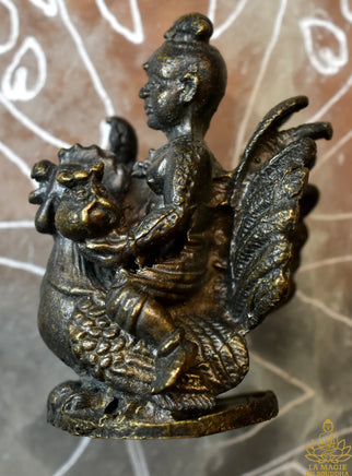 Amulette Khuman Thong Khi Kai Mahalap alchimique - Vénérable Luang Phor Pin. La Magie du Bouddha.