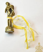 Sacred Inn Mahasane Statuette – Kruba Keow Ma (Wat Rong Doo, 2005) – Charm and Attraction Talisman