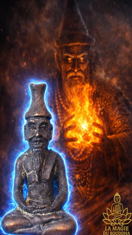 📿 Amulette Lersi en méditation - Wat Liap Rat Bamrung (1976) La Magie du Bouddha.