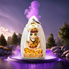 Tiger Face Lersi Amulet – Ajarn Tawee Narai – Sacred Wax and Takrut