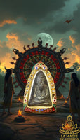 Amulette Lersi alchimique - Wat Khao Daeng Tawan Tok (Temple de Ajarn Jek Thidtathammo) La Magie du Bouddha.