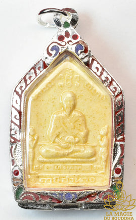 Amulette de Lersi Amnat à la chauve-souris protectrice et porte-bonheur La Magie du Bouddha.