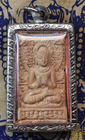 🪷 Amulette du Bouddha Shakyamouni – Luang Phor Charoen – Wat Ampawa (Singburi), 2002 La Magie du Bouddha.
