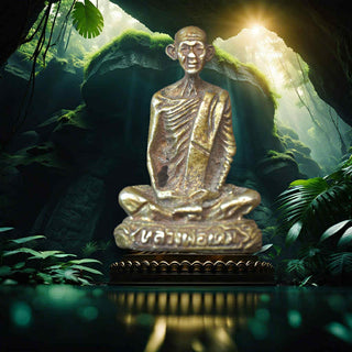Amulette Roop Lor Luang Phor Doem – Série Roon Pid Thong Phra Pathan Sao 5 – Wat Thep Sutthawat La Magie du Bouddha.