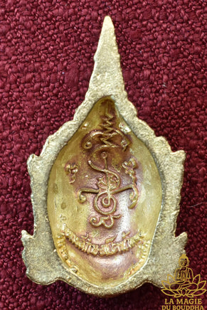 Amulette Masque d’or Phra Lak Na Thong Lakshmana - Très Vénérable Luang Phor Kallong La Magie du Bouddha.