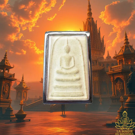 Grande amulette Phra Somdej - Vénérable Luang Phor Maraï du Wat Bang Yaphraek La Magie du Bouddha.