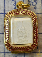 Amulette dorée Garouda Phraya Krut Bandan Chok - Très Vénérable Luang Phor Ong Thitathammo. La Magie du Bouddha.