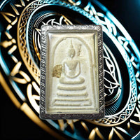 Amulette rare Phra Somdej – Luang Phor Phrom Thawaro – Wat Chong Khae (années 1980)