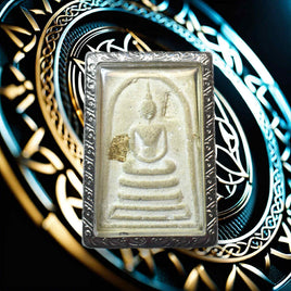 Amulette rare Phra Somdej – Luang Phor Phrom Thawaro – Wat Chong Khae (années 1980)