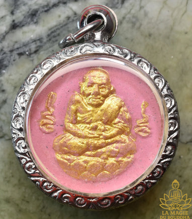 Amulette Phra Pikanet et Luang Phor Thuat - Wat Saman Rattanaram La Magie du Bouddha.