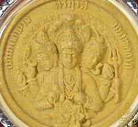 Grande amulette Jatukham Rammathep Maha Choklap Roon Abhimaha Amnat Trimurti - Wat Tham Wang Hin La Magie du Bouddha.
