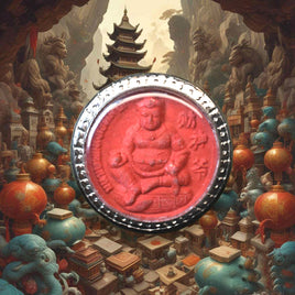 Amulette rouge de Kubéra – Wat Arun
