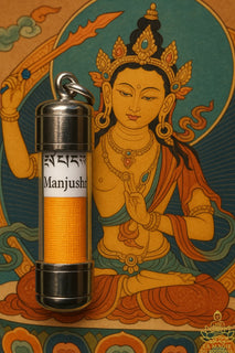 Amulette mantra de Manjushri Bouddha de la sagesse transcendante - Pour la mémoire et les études. La Magie du Bouddha.