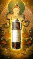 Amulette Tibétaine Mantra de Vajrasattva - Purification du Karma La Magie du Bouddha.