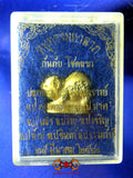 Puissante amulette cochon Moo Thong Mahalap consacrée par 9 Vénérables.