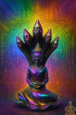 🪷 Amulette alchimique Nagas en Lek Lai Rung – Wat Puthai Sawan (Ayutthaya)