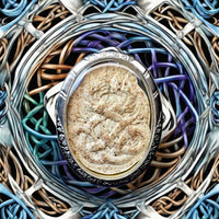 Grande amulette Nagaraj – Luang Phor Moon Tithasilo (Wat Banjan, Si Saket)