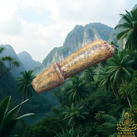 Rare amulette Palat Kick en bois sculpté - Vénérable Luang Phor Sanguan du Wat Phai Phan Mue La Magie du Bouddha.