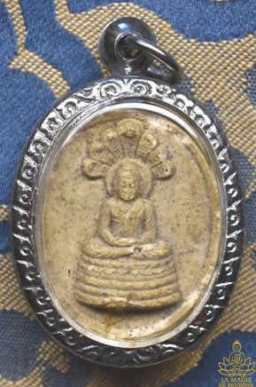 Amulette Phra Naphok 84 Phansa (1997) – Sa Sainteté Somdej Phra Sangharaj. La Magie du Bouddha.