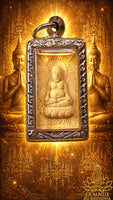 Amulette de fortune Phra Phong Pu Kui - Vénérable Luang Phor Chiew du Wat Choeng Krabue La Magie du Bouddha.