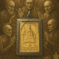 Phra Somdej Chedi Rua Chang – Réédition sacrée du Wat Phra Kaew (2018 – 150 ans de la série royale de Rama V) La Magie du Bouddha.