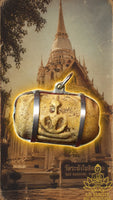 Perle sacrée bouddhiste Phra Somdej Muan La Magie du Bouddha.