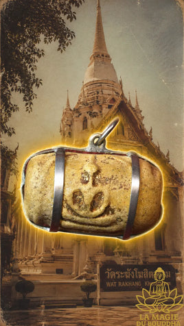 Perle sacrée bouddhiste Phra Somdej Muan La Magie du Bouddha.