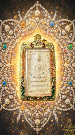 🏵 Amulette Phra Somdej Phratat – Phra Ajarn Ying Yong du Wat Thong Sala Ngam La Magie du Bouddha.