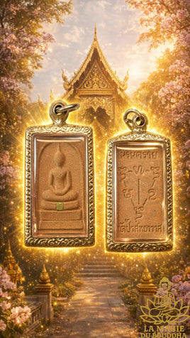 Amulette Phra Somdej Phra Lao Thep Nimit du Wat Si Yaek Kaset La Magie du Bouddha.