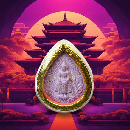 Amulette Phra Yai (Roon Yod Namthip) – Wat Sila Hat, Chaiyaphum (2011) La Magie du Bouddha.