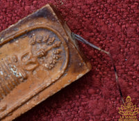 Amulette Phra Somdej Nak Prok de Luang Phor Thong Gleung (vers 1995) – Épine sacrée de porc-épic – Wat Chedi Hoi