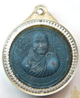 Amulette bleue Phra Pikanet (Ganesh) – Luang Phor Uthamma – Wat Parungsee (1995)