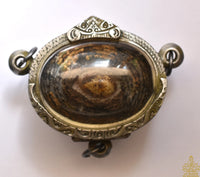 Ancient Bia Gae Protective Amulet – Thai Talisman Over 50 Years Old